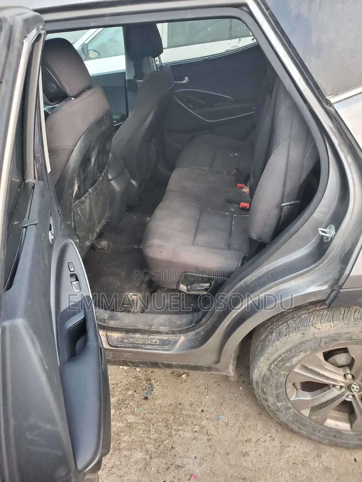 Hyundai Santa Fe 2012 Gray