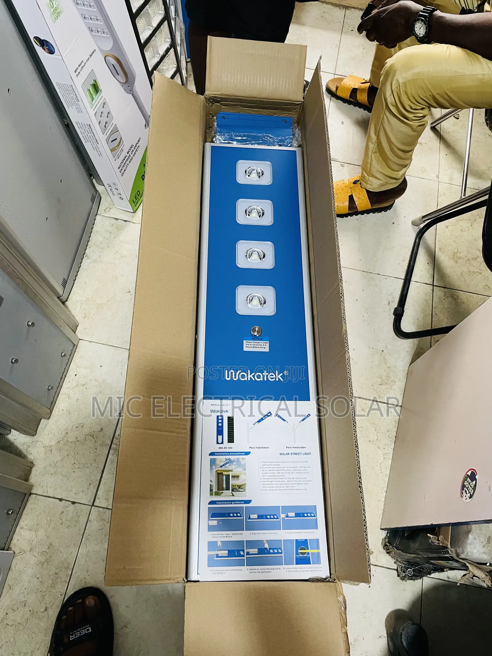 400w All in One Solar Street Light