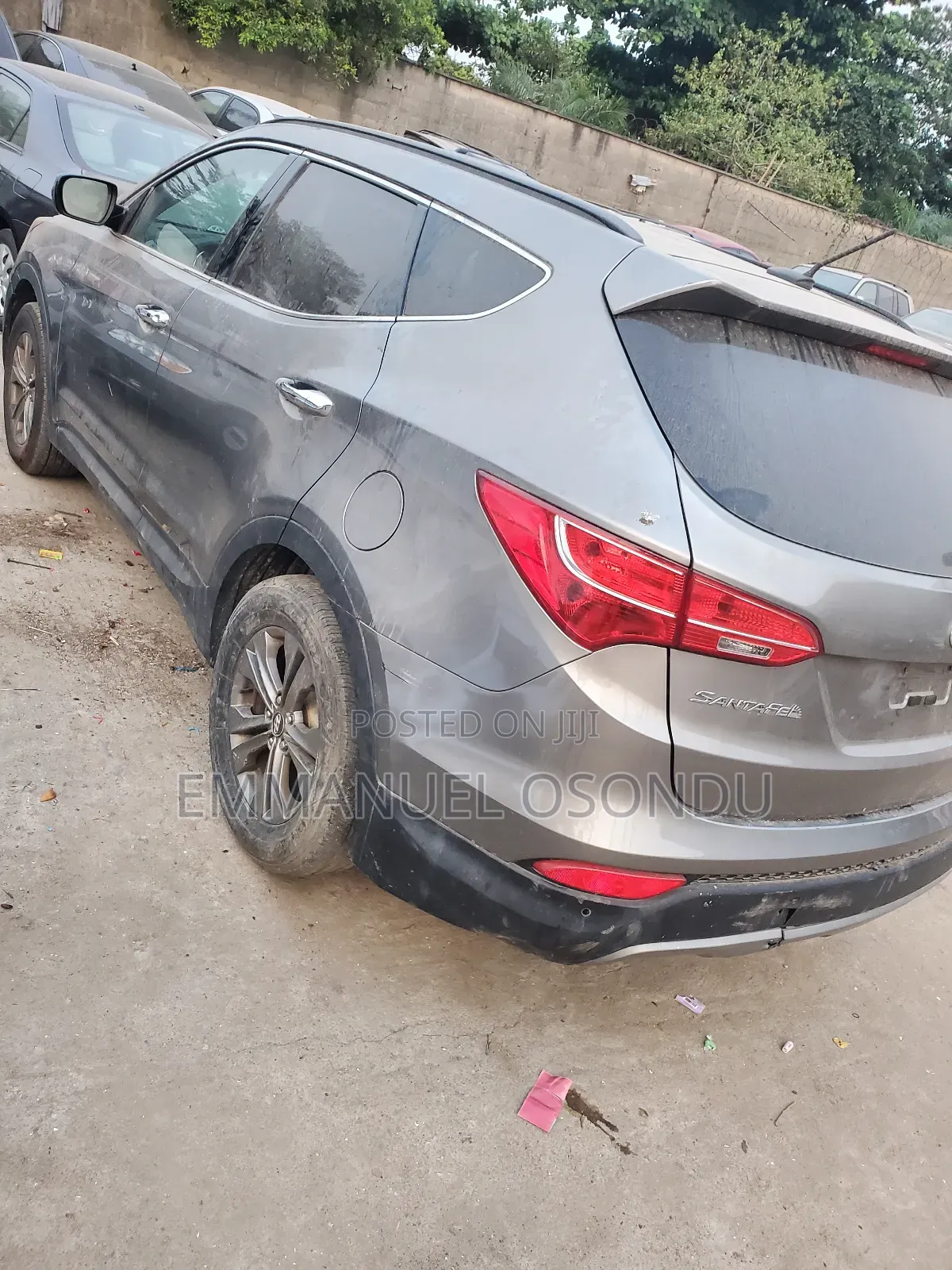 Hyundai Santa Fe 2012 Gray