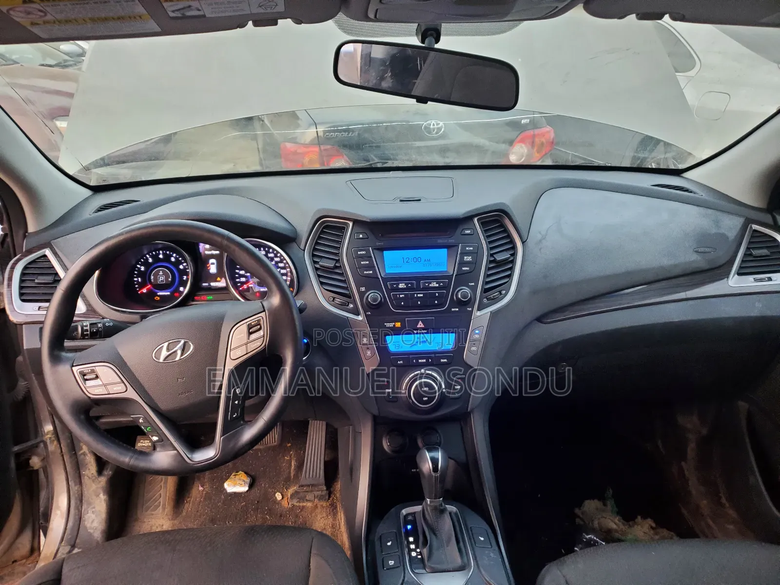 Hyundai Santa Fe 2012 Gray