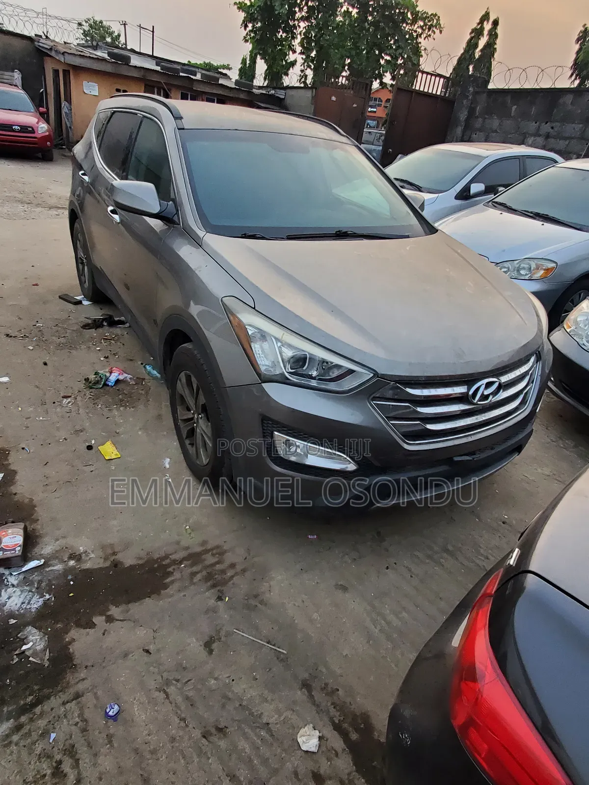 Hyundai Santa Fe 2012 Gray