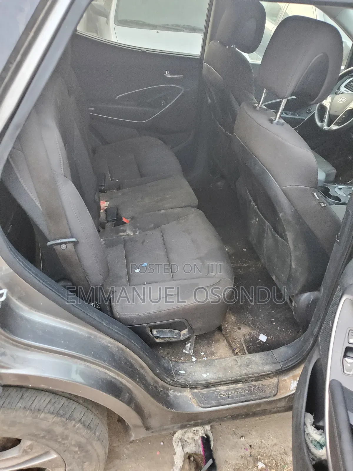 Hyundai Santa Fe 2012 Gray