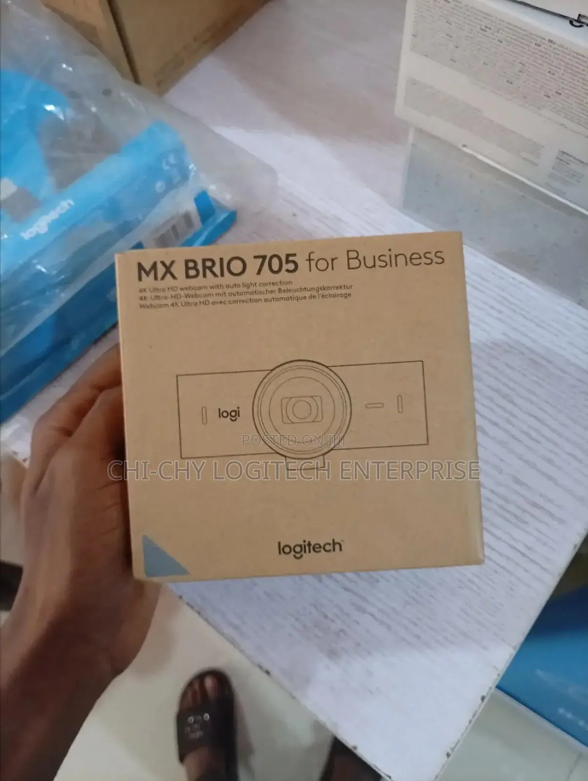 Logitech Mx Brio 705 Webcam – Business Video Conferencing