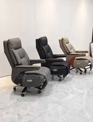 Luxury Reclining Executive Office Chair With Footrest