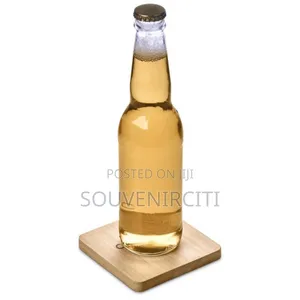 Wooden Coaster Bottle Opener