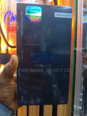New Samsung Galaxy S9 Plus 64 GB Blue