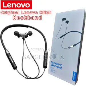 Lenovo He05 Neckband Earphone.