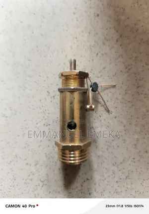 The Valve Lifts and Releases High-Pressure Air if the Pressure Exceeds