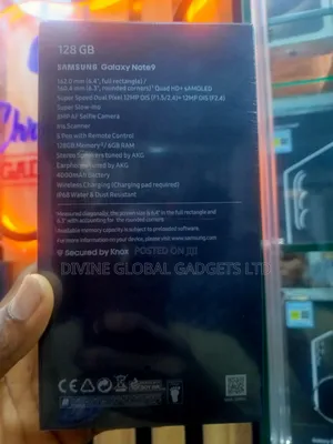 New Samsung Galaxy Note 9 128 GB Blue