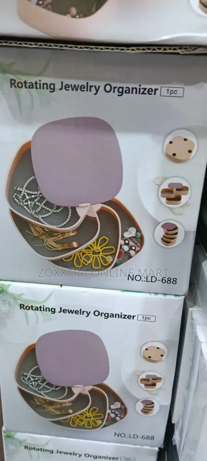 Rotating Jewelry Box