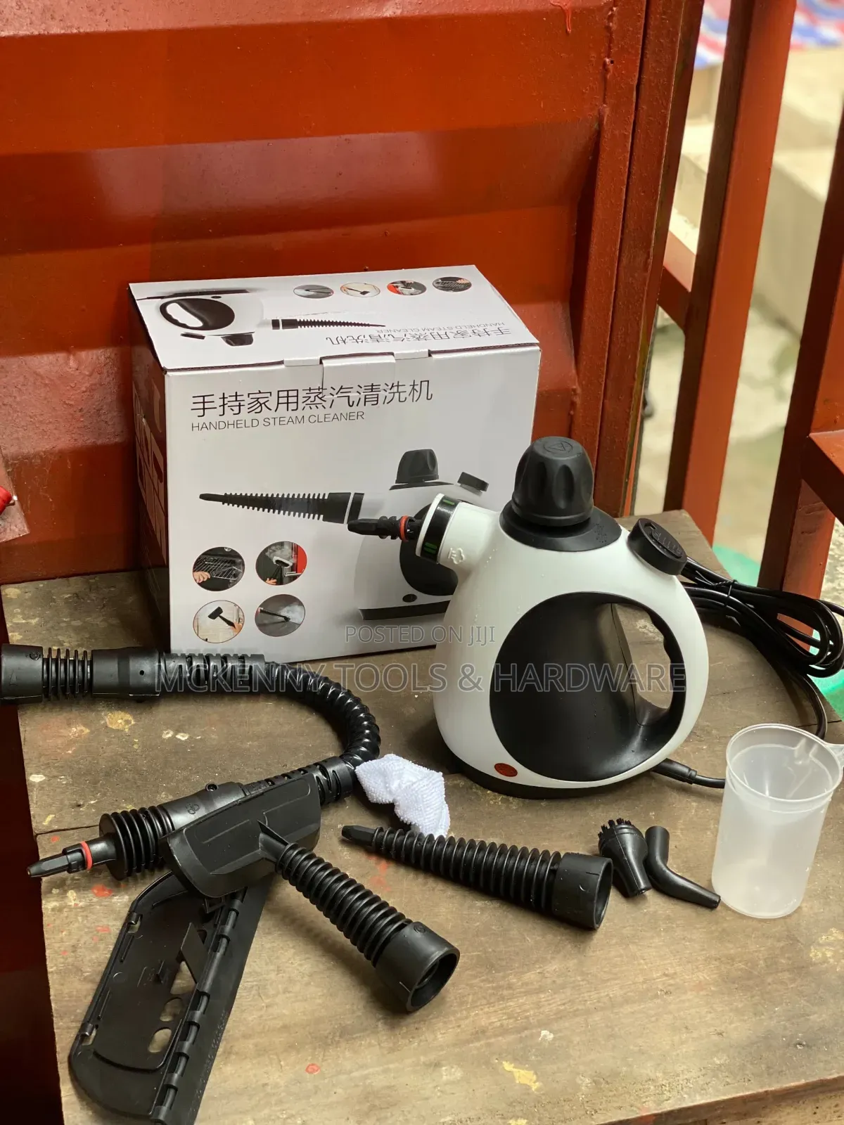 Generic Pressurized Handheld Steam Cleaner.