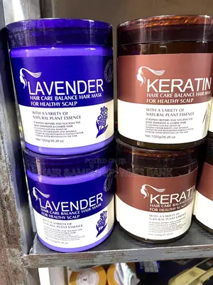 Hair Mask With Plant Based Essence Lavender ~ Keratin