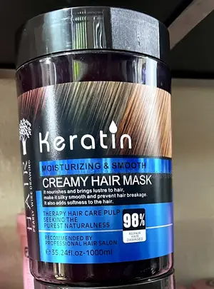 Keratin-Hair Mask Cream for Intense Damaged Dry Hair / Wig Repair