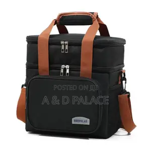 Double Layer High Diagonal Insulated Lunch Bag