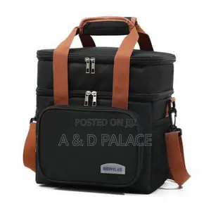 Double Layer High Diagonal Insulated Lunch Bag