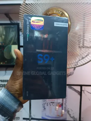 New Samsung Galaxy S9 Plus 64 GB Black