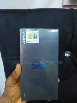 New Samsung Galaxy S8 Plus 64 GB Black