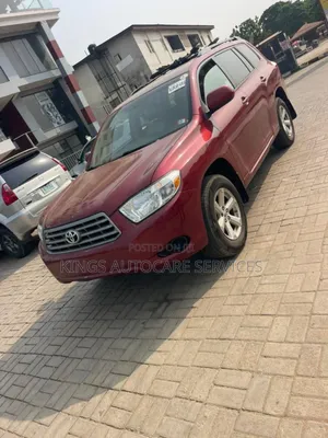 Toyota Highlander 4x4 2009 Red