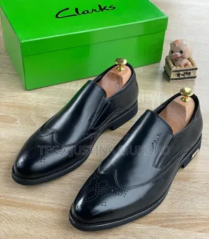 High Quality Pure Leather Men's Clarks Shoes