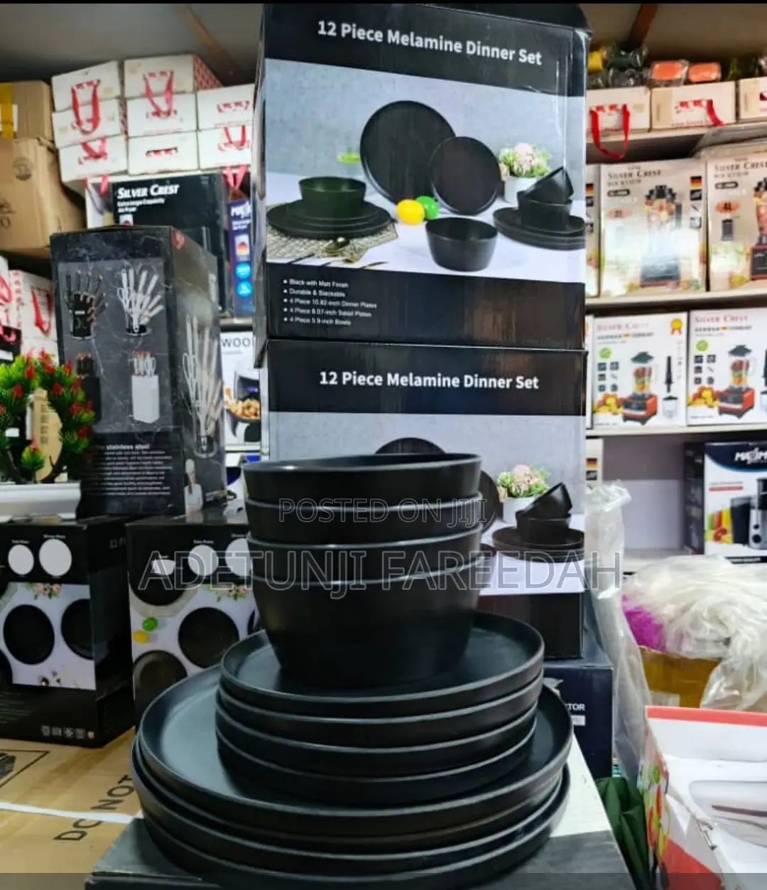 12 Piece of Melamine Dinner Set
