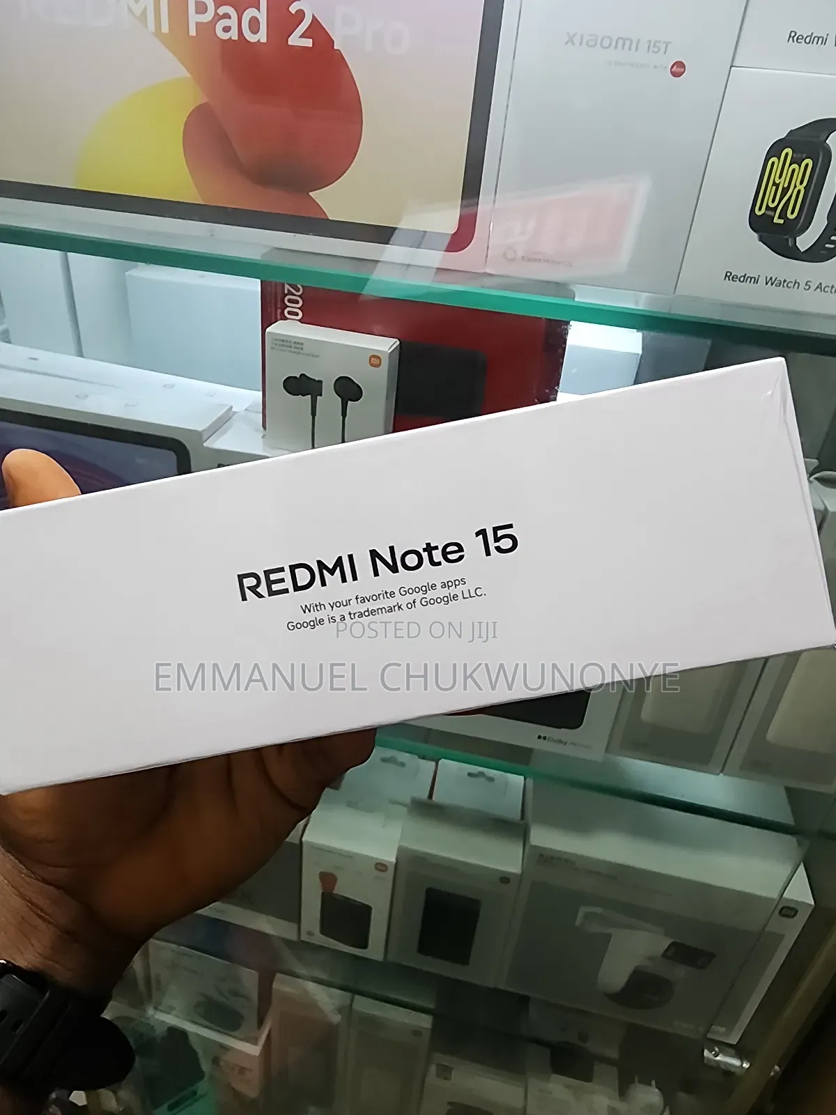 New Xiaomi Redmi Note 15 128 GB Black