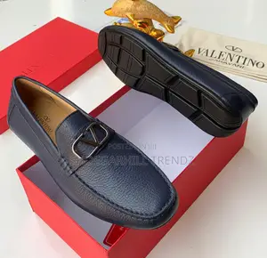 Mens Classy Valentino Leather Loafers