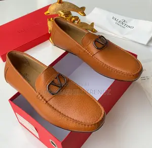 Mens Classy Valentino Leather Loafers