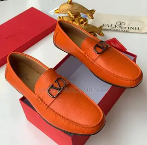 Mens Classy Valentino Leather Loafers