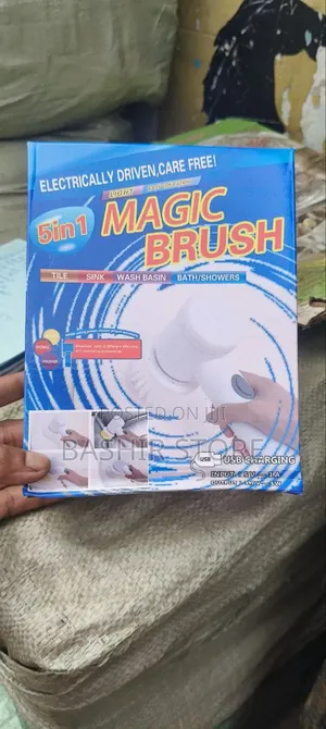 -In-1 Electric Cleaning Brush, Also Known as a Spin Scrubber.