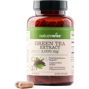 Green Tea Extract Capsules 1000 Mg - 50% Egcg 98% Polyphenols