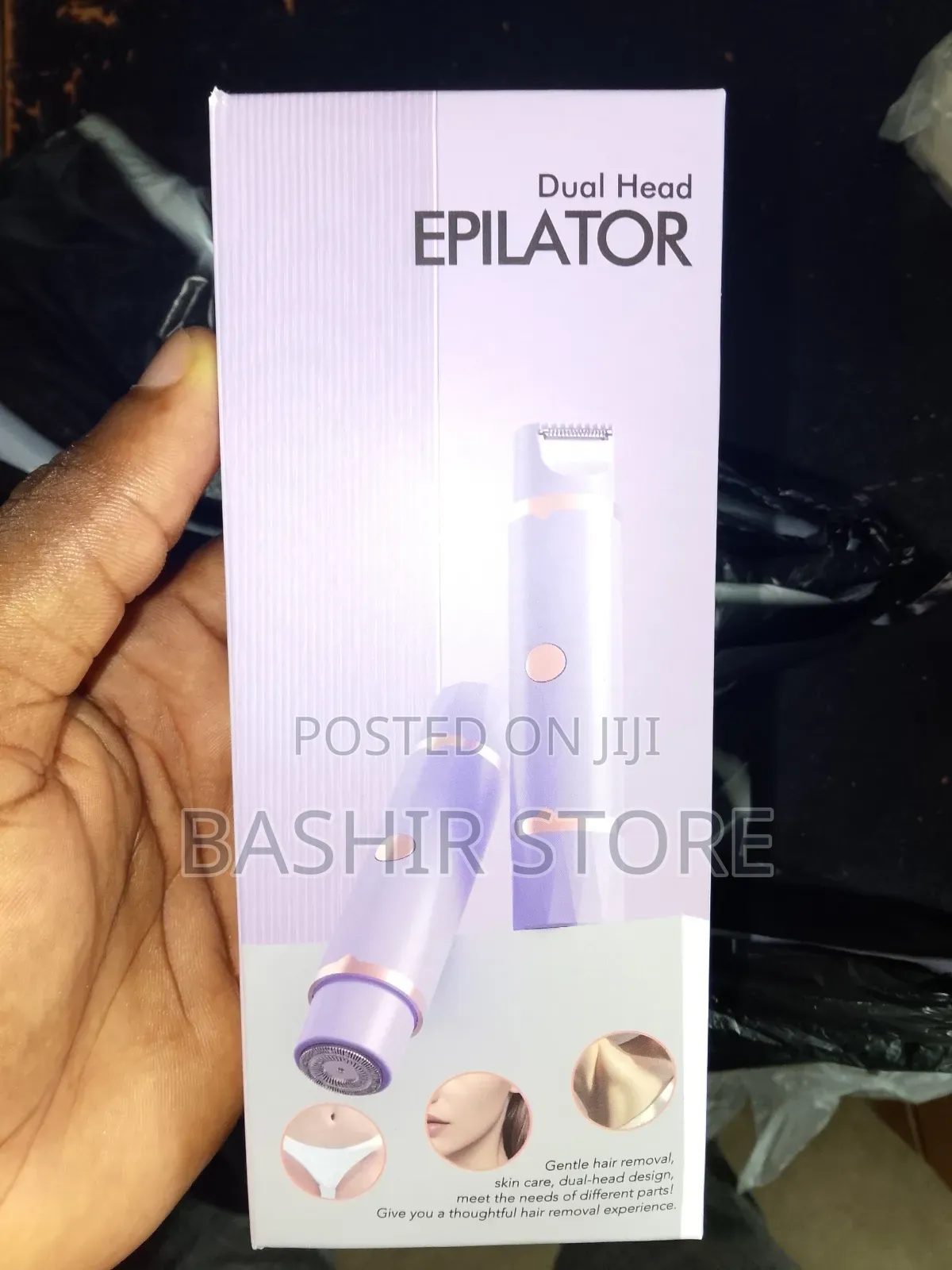 Dual-Head Electric Epilator