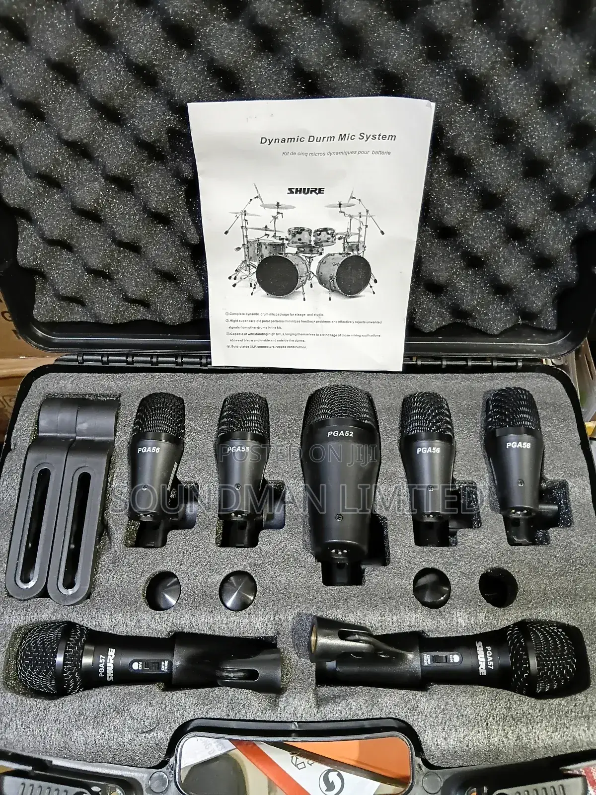 Shure Drum Mic System Pga Drumkit 7