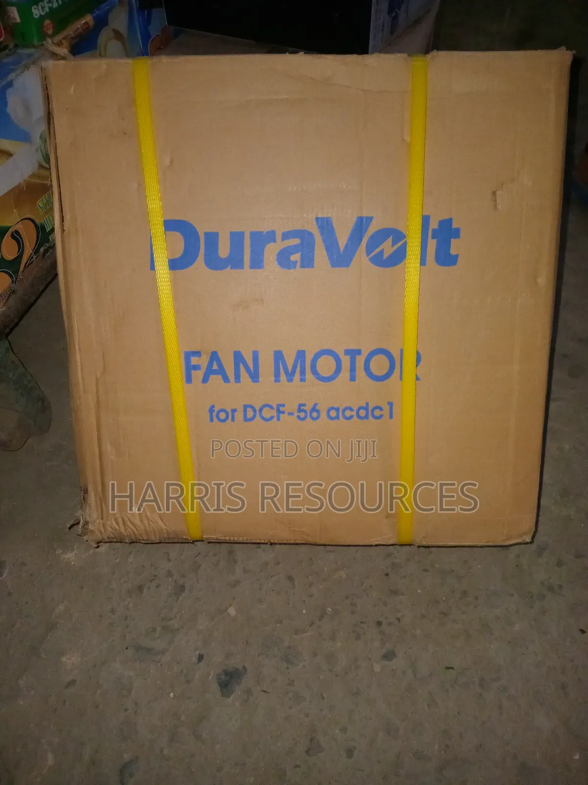 Duravolt 56" AC/Dc Solar Fan: Non-Stop Cooling, Zero Bills!