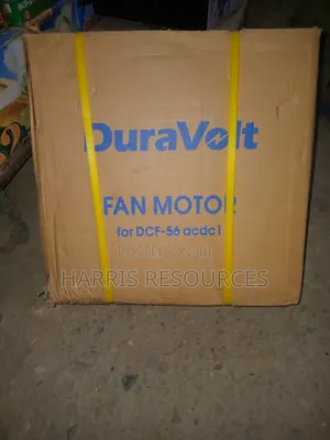 Duravolt 56" AC/Dc Solar Fan: Non-Stop Cooling, Zero Bills!