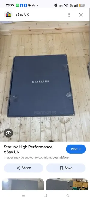 Starlink High Performance Kit With Gen 3 Mesh Router