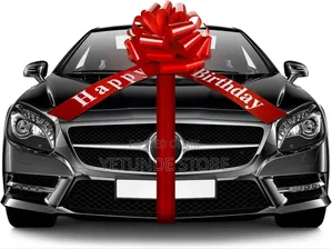 Big Happy Birthday Car Bow Large Decorative Gift Wrapping Giant Ribbon
