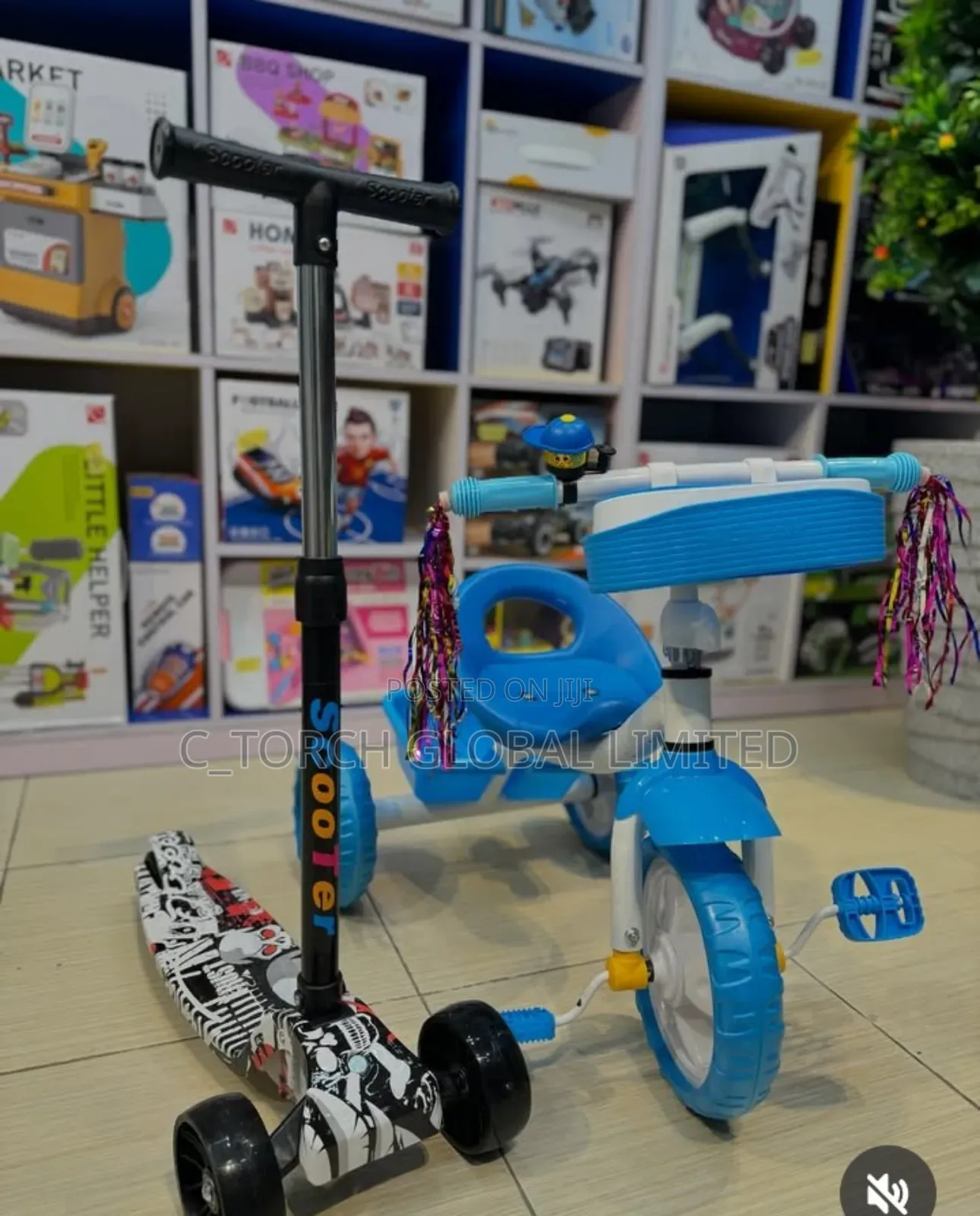 Scooter and Tricycles