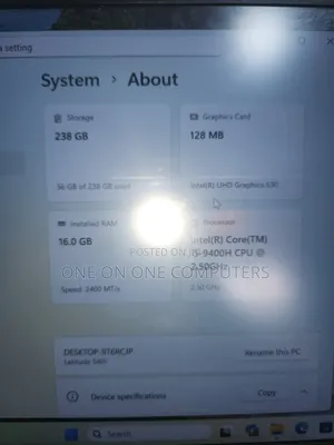 Laptop Dell Latitude 5401 16GB Intel Core I5 SSD 256GB
