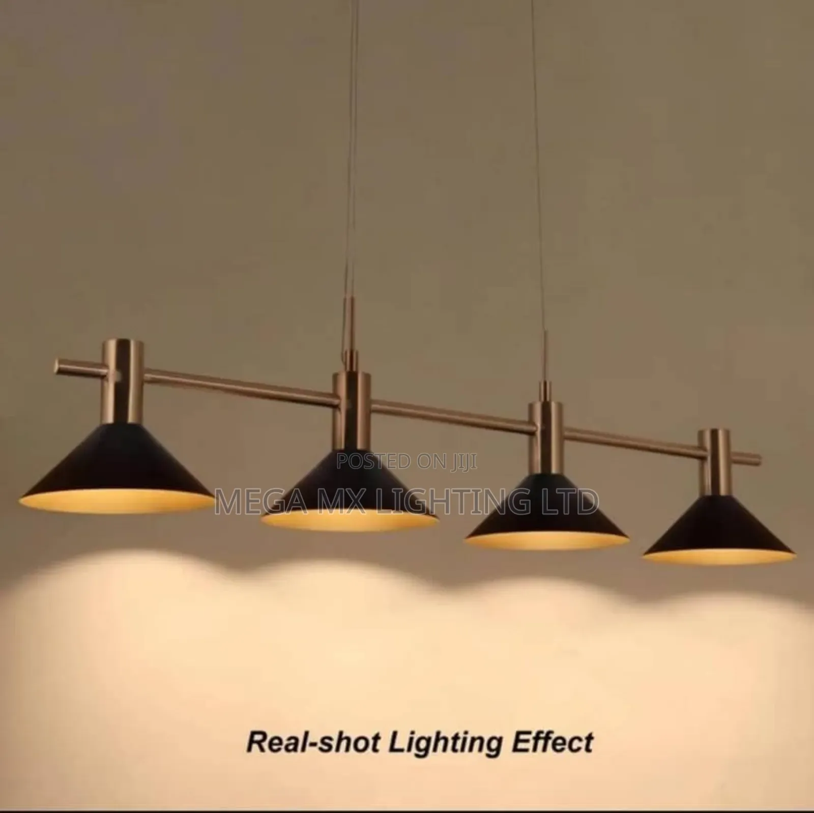 Modern 4 - Lights Linear Chandelier Pendant Light
