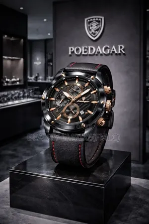 Luxury Poedagar Chronograph Wristwatch