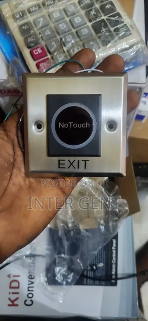 No Touch Exit Button