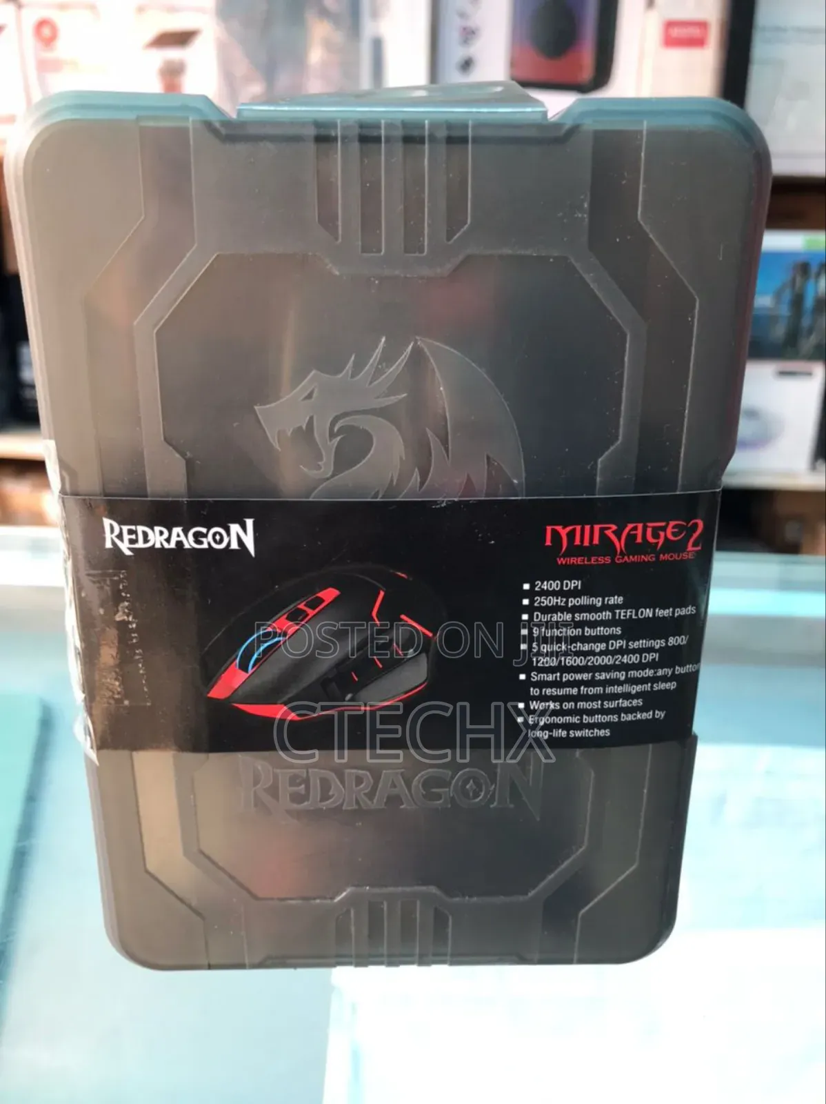 Redragon M690-1 Wireless Gaming Mouse With Dpi Shifting, 2400 Dpi