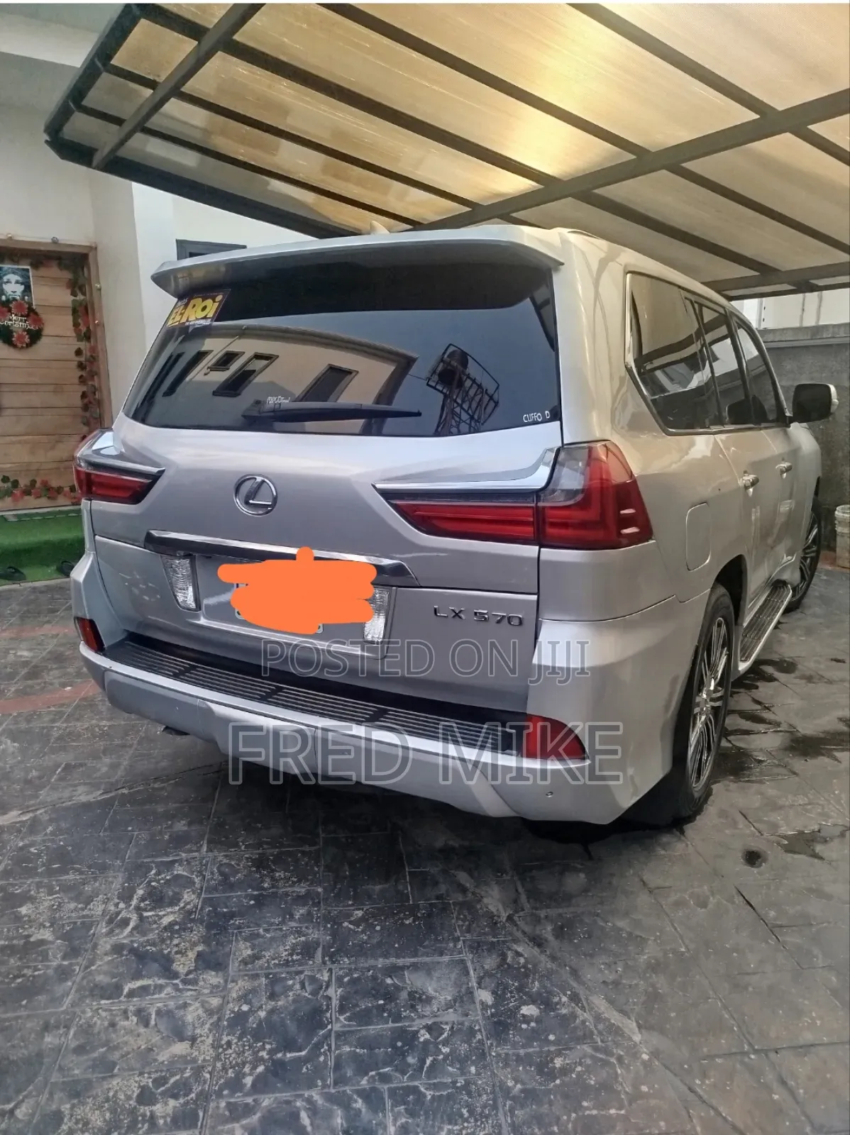 Lexus LX 2017 Silver