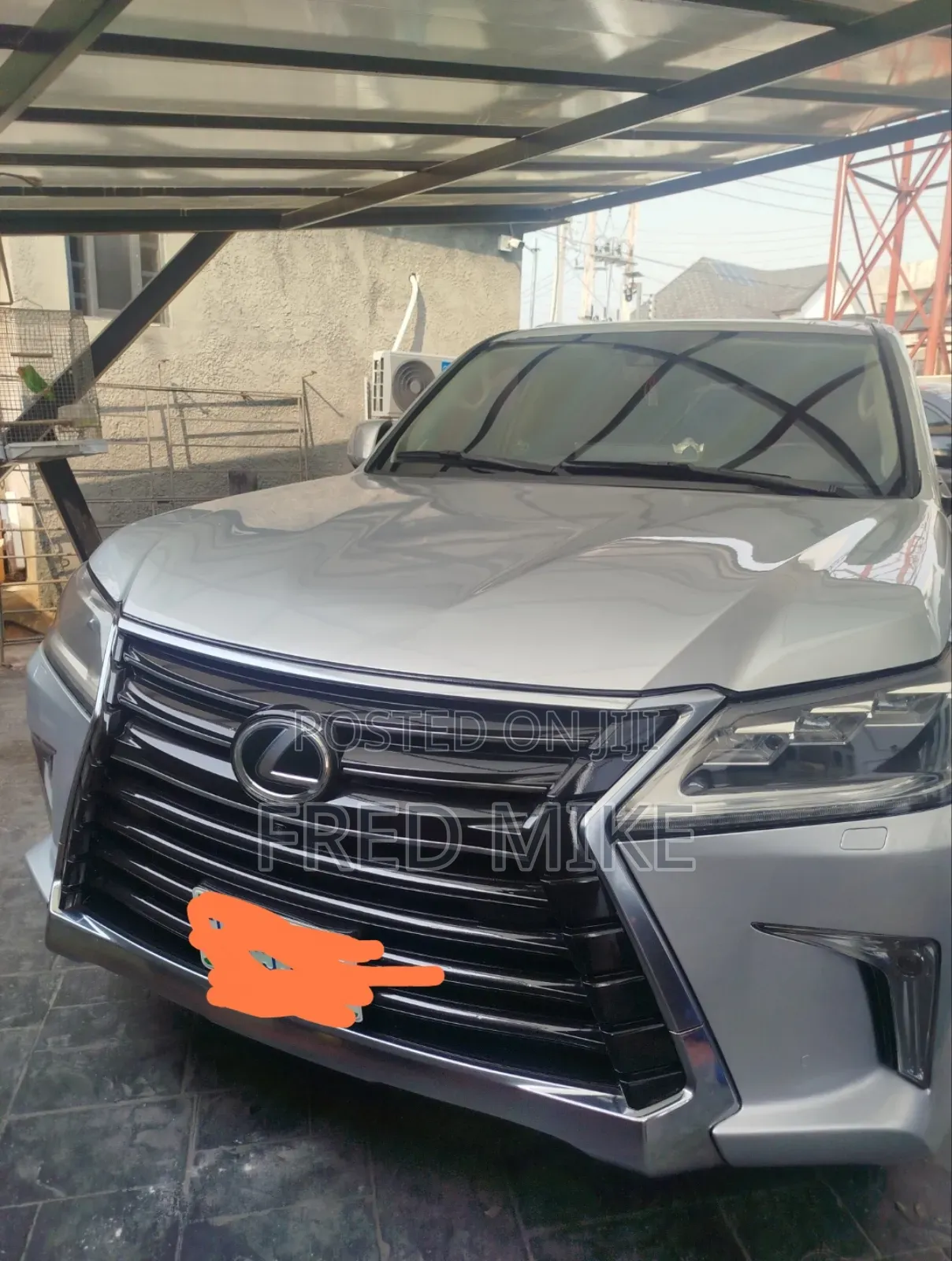Lexus LX 2017 Silver