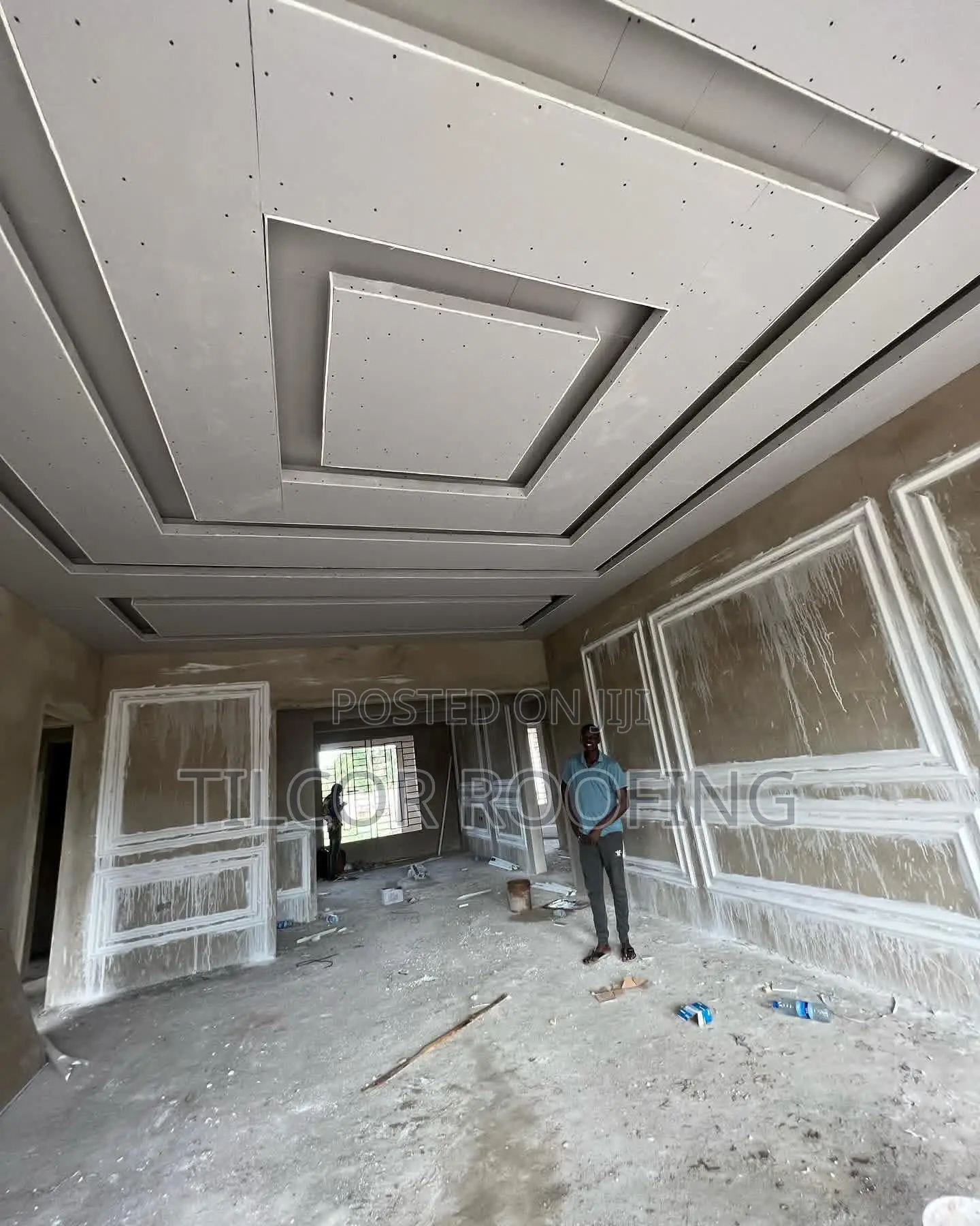 Plaster Board Ceiling Pop