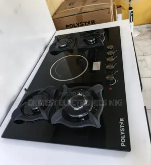 Original Polystar 90cm Built-in Luxury 4+1 Gas Electric Cooker Hob