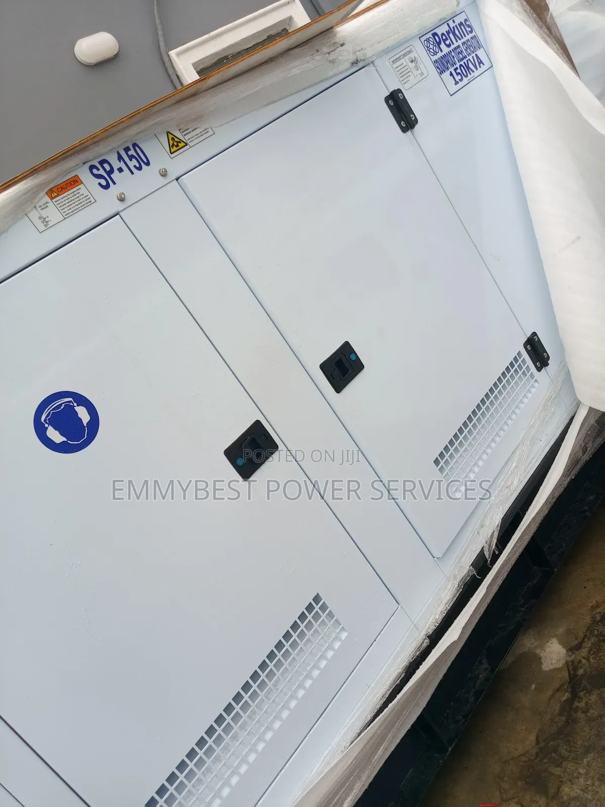 Original Perkins 150kva Soundproof Generator-Immediate Delivery