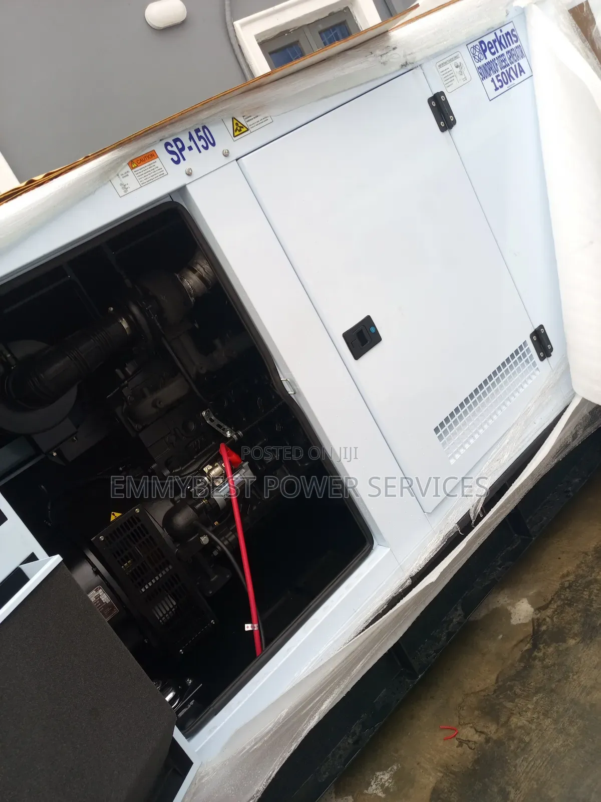 Original Perkins 150kva Soundproof Generator-Immediate Delivery