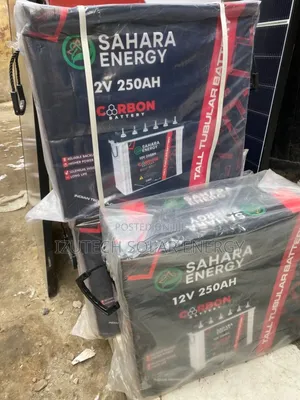 Sahara 250a Tubular Battery 12v Available