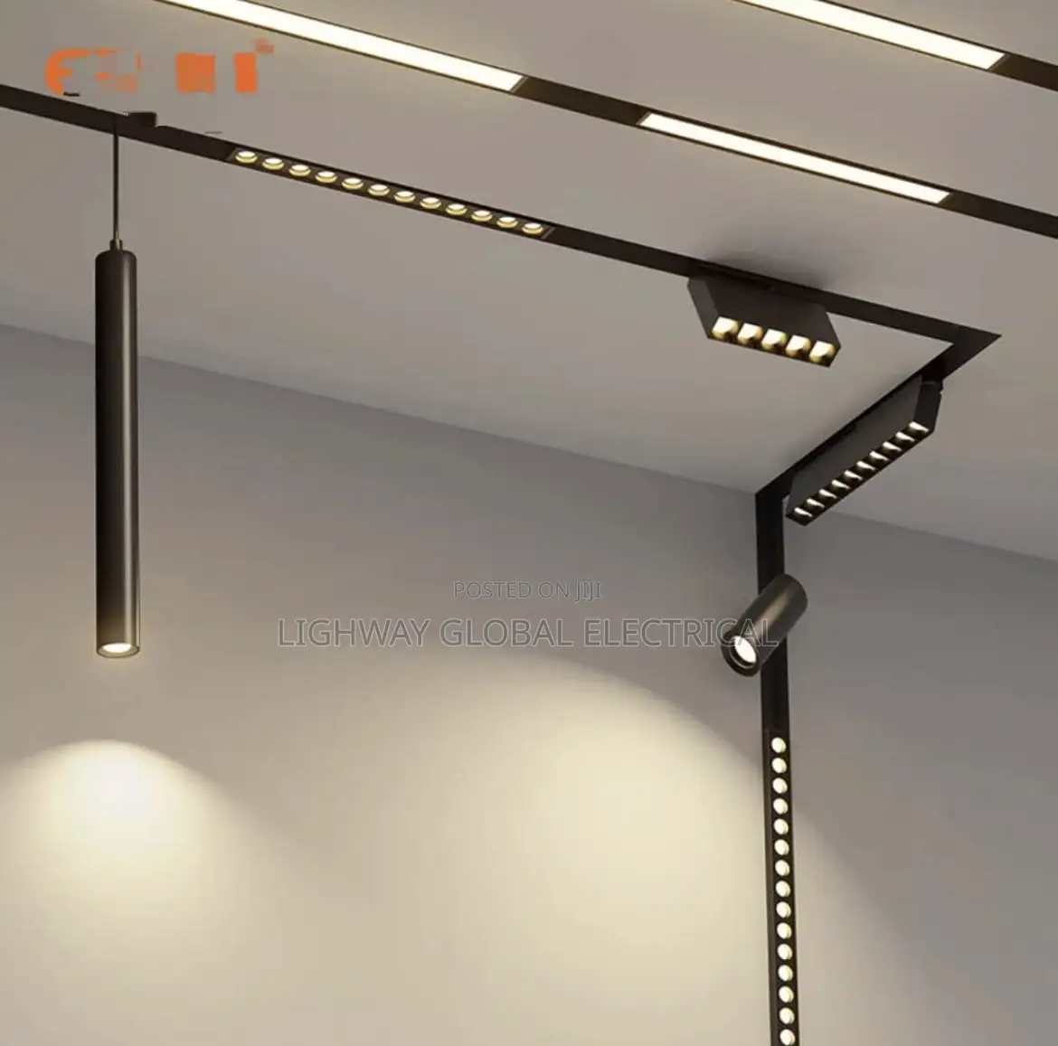 Alluminium Magnetic Pop Track Lighting